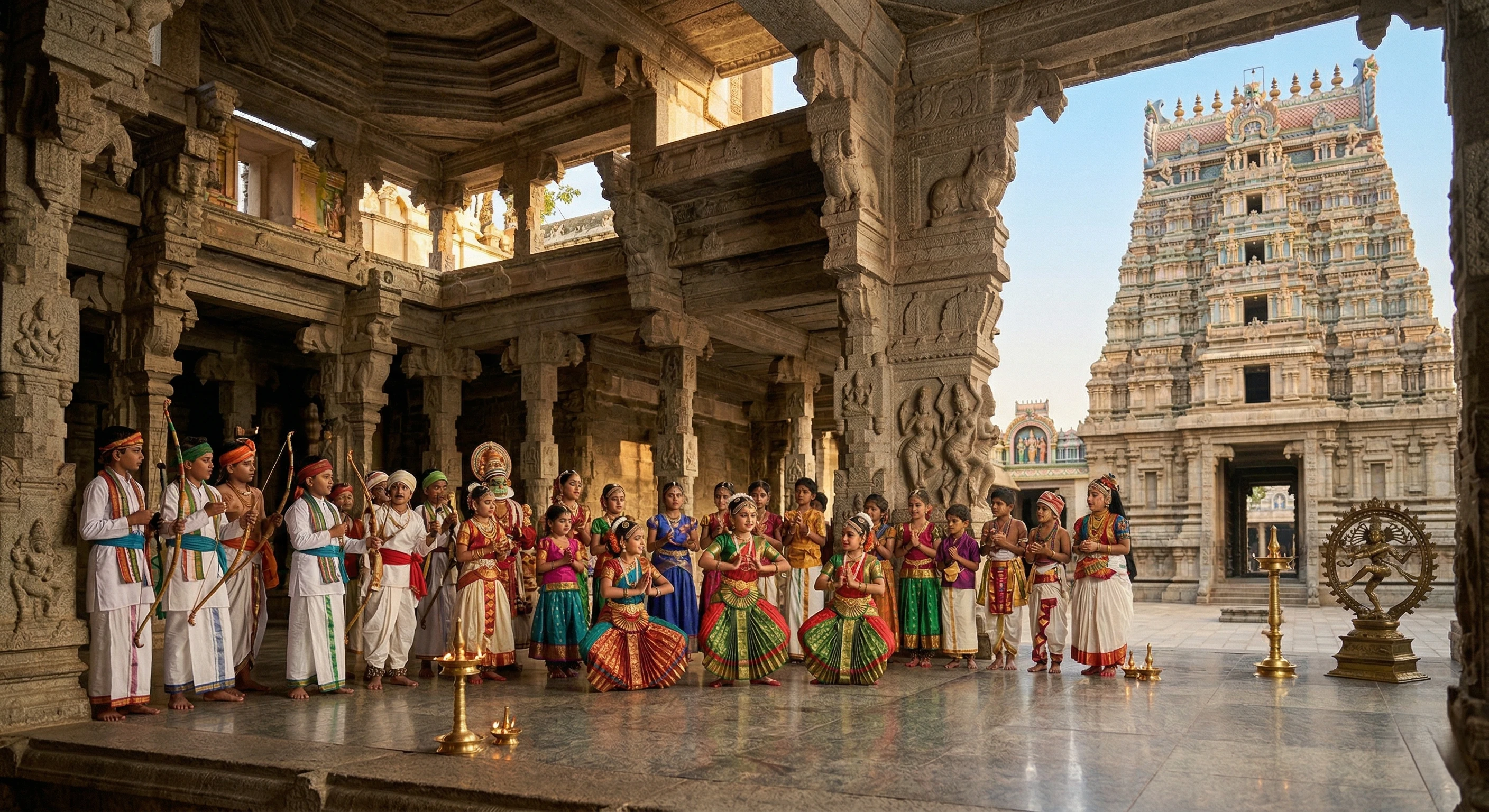 Traditional and classical dance costumes